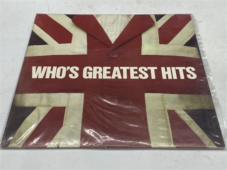 WHO’S GREATEST HITS (1983) - EXCELLENT (E)