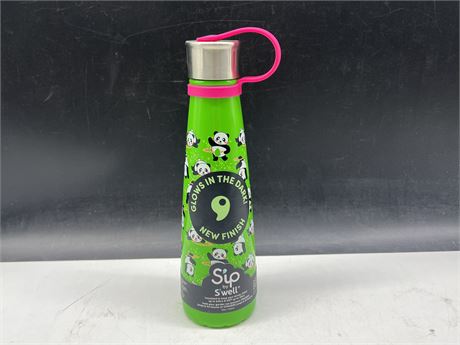 BRAND NEW SIP BY S’WELL 15oz SPORTS CANTEEN - GLOWS IN THE DARK