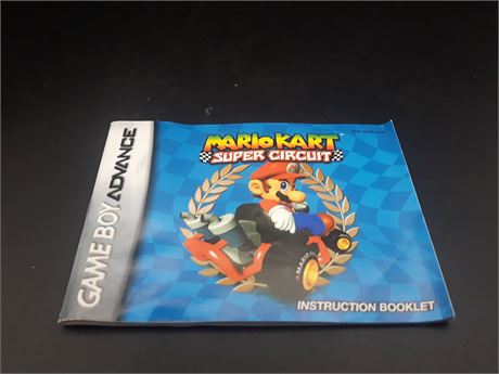 MARIO KART SUPER CIRCUIT - VERY GOOD CONDITION - GAMEBOY