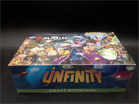 SEALED - MAGIC THE GATHERING UNFINITY DRAFT BOOSTER BOX