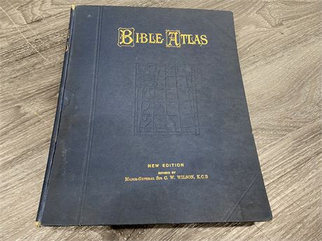 1900 BIBLE ATLAS