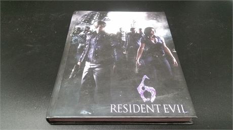 EXCELLENT CONDITION - RESIDENT EVIL 6 HARDCOVER GUIDE