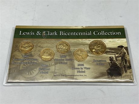 LEWIS & CLARK BICENTENNIAL COIN COLLECTION