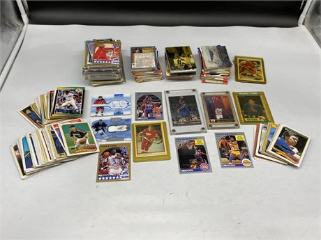 LOT OF MISC SPORT CARDS - INCLUDES ROOKIES, VINTAGE, ETC