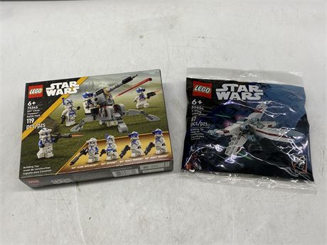 2 SEALED LEGO STARWARS SETS - SETS 30654 & 75345