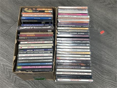 APPROX 50 MISC. BLUES & JAZZ CD’S