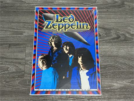 LED ZEPPELIN POSTER - 20TH ANNIVERSARY BY GARY GRIMSHAW (12”X18”)