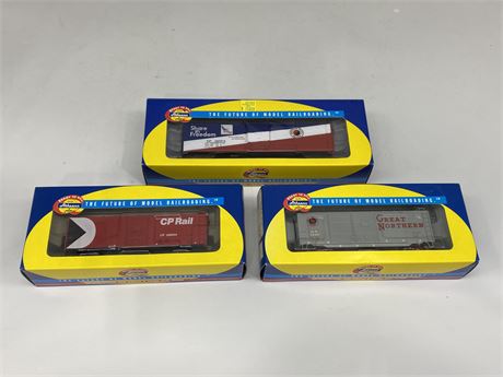 3 ATHEARN TRAIN MODELS - RETAIL $54 COMBINED