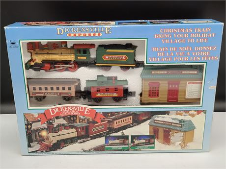 DICKENSVILLE EXPRESS CHRISTMAS TRAIN SET