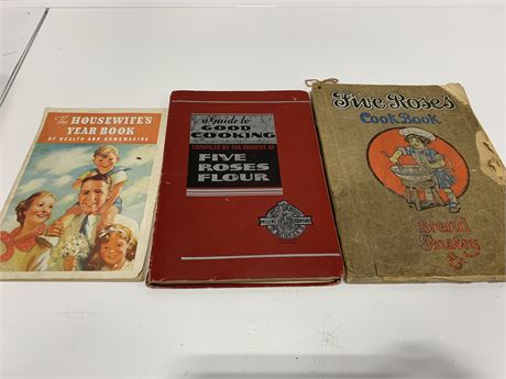 1913-1930s FIVE ROSES COOK BOOKS