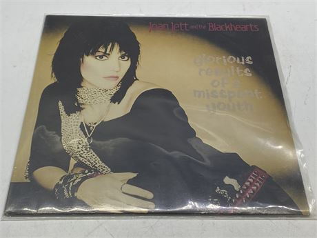 JOAN JETT AND THE BLACKHEARTS - GLORIOUS RESULTS OF A MISSPENT YOUTH - EXCELLENT