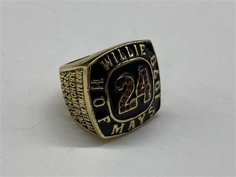 REPLICA WILLIE MAYS H.O.F RING
