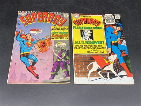 2 SUPERBOY COMICS