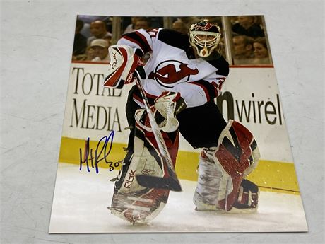 SIGNED MARTIN BRODEUR PICTURE 8”x10”