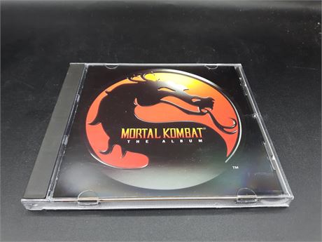 MORTAL KOMBAT THE ALBUM - EXCELLENT - MUSIC CD