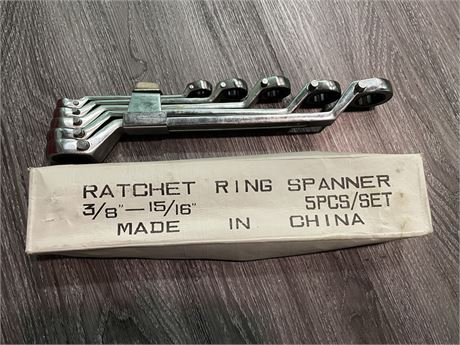 (NEW) RATCHET RING SPANNERS