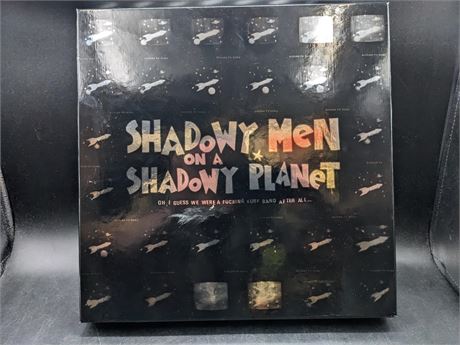 ULTRA RARE - SHADOWY MEN ON A SHADOWY PLANET - VINYL BOX SET (M) MINT CONDITION