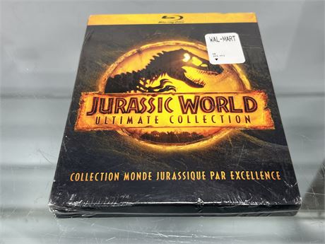 SEALED JURASSIC WORLD BLU RAY ULTIMATE COLLECTION