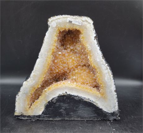 CITRINE CATHEDRAL GEODE (13"tall - 19.45kg)