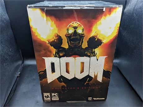DOOM COLLECTORS EDITION FIGURE (GAME IS NOT INCLUDED)