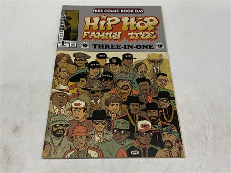 HIP HOP FAMILY TREE THREE-IN-ONE - FREE COMIC BOOK DAY