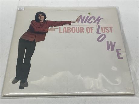 NICK LOWE - LABOUR OF LUST - EXCELLENT (E)