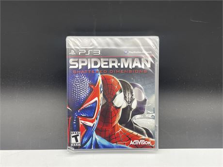 SEALED NEW - SPIDER-MAN SHATTERED DIMENSIONS PS3