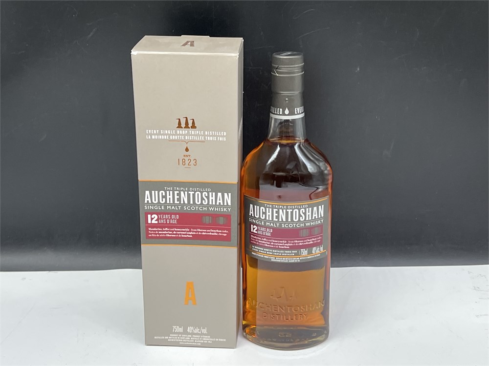 Urban Auctions - SEALED AUCHENTOSHAN TRIPLE DISTILLED 12 YEARS AGED ...