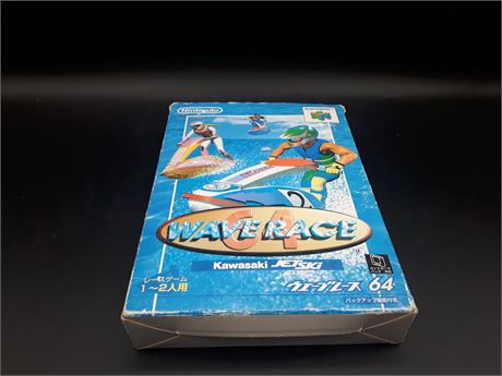 WAVERACE - CIB - VERY GOOD CONDITION - JAPANESE N64