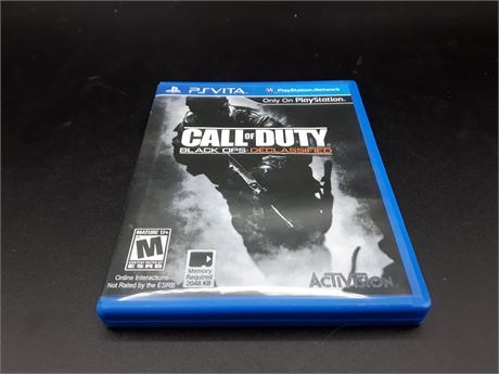CALL OF DUTY BLACK OPS - VERY GOOD CONDITION - PS VITA