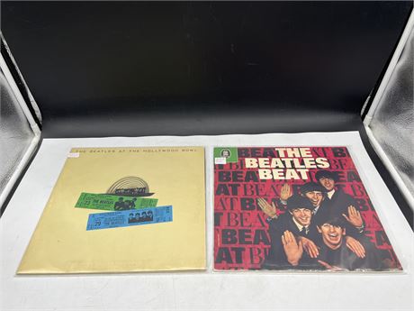 2 BEATLES RECORDS - GERMAN & HOLLAND PRESSINGS - VG (Slightly scratched)