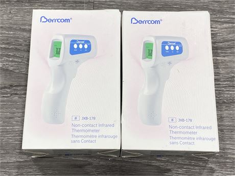 2 NEW INFRARED THERMOMETERS