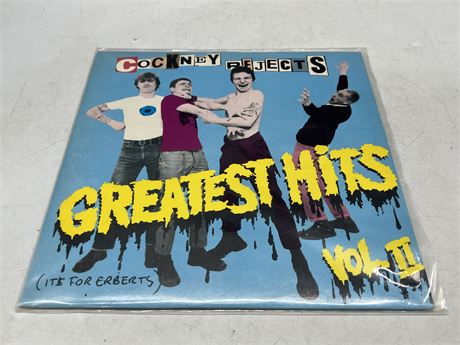 COCKNEY REJECTS - GREATEST HITS VOL 2 - MINT (M)