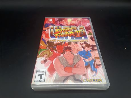 RARE - ULTRA STREET FIGHTER 2 - EXCELLENT CONDITION - SWITCH