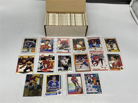APPROX 400 NHL CARDS MOSTLY 90s - INCLUDES ROOKIES & STARS