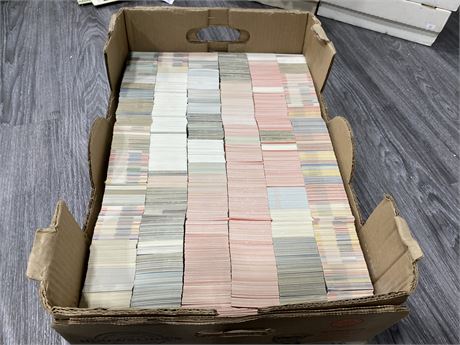 BOX OF NHL CARDS (1990s)