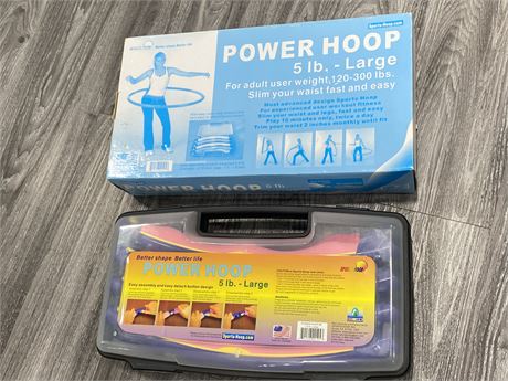 5 LB POWER HOOP (Never used)