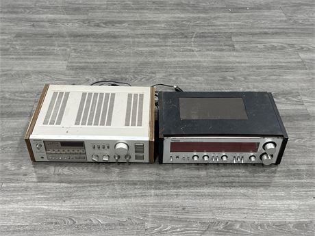 TECHNICS & SONY AMP / RECEIVER - UNTESTED / AS IS