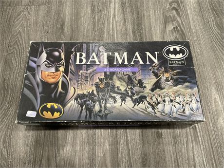 BATMAN 1992 3D BOARD GAME