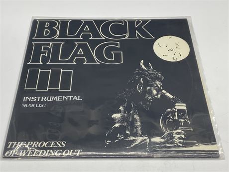 BLACK FLAG - THE PROCESS OF WEEDING OUT - VG+