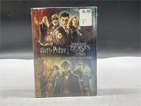 SEALED HARRY POTTER 10 FILM DVD COLLECTION