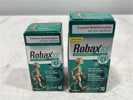 (NEW) ROBAX EXTRA STRENGTH BACK & MUSCLE PAIN