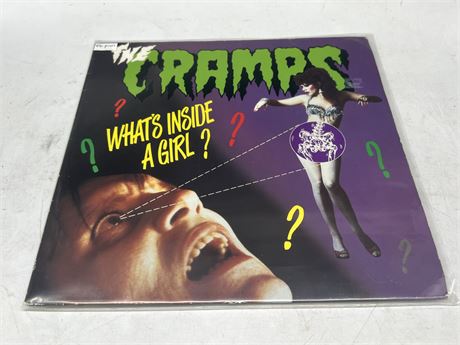 THE CRAMPS - WHATS INSIDE A GIRL? UK PRESS - VG+