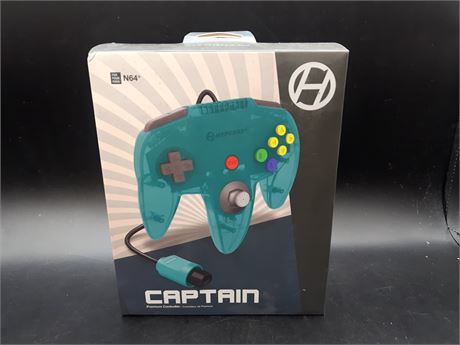 SEALED - CAPTAIN STYLE CONTROLLER - N64