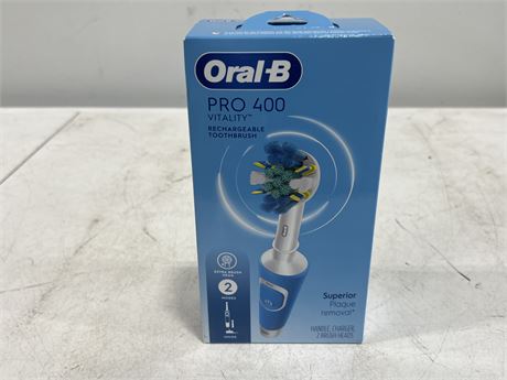 (NEW) ORAL-B RECHARGEABLE TOOTHBRUSH