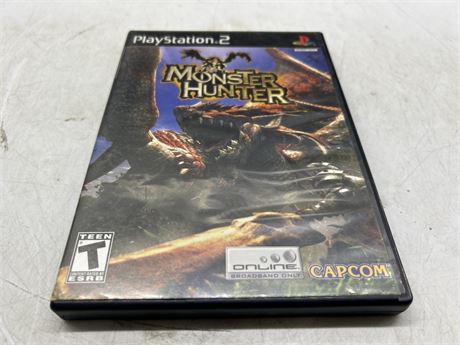 MONSTER HUNTER FOR PS2