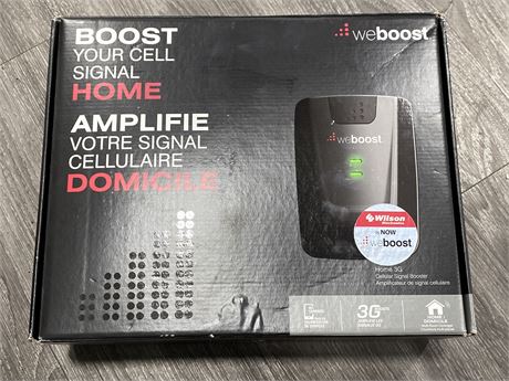 WE BOOST HOME CELLULAR SIGNAL BOOSTER