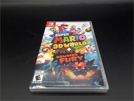 NEW - SUPER MARIO 3D WORLD/BOWSERS FURY - NINTENDO SWITCH