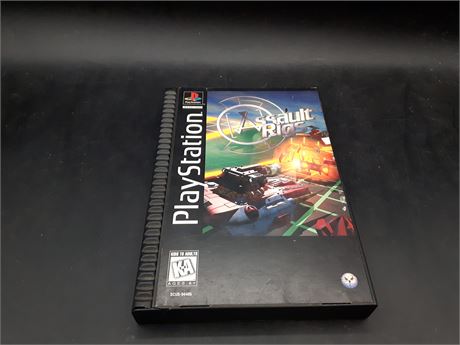 ASSAULT RIGS - CIB - DISC IS VERY GOOD CONDITION - PSONE