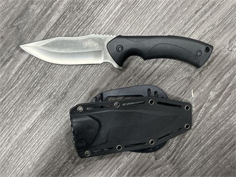 NEW MASTER USA DIVERS KNIFE W/HOLSTER (9” long)